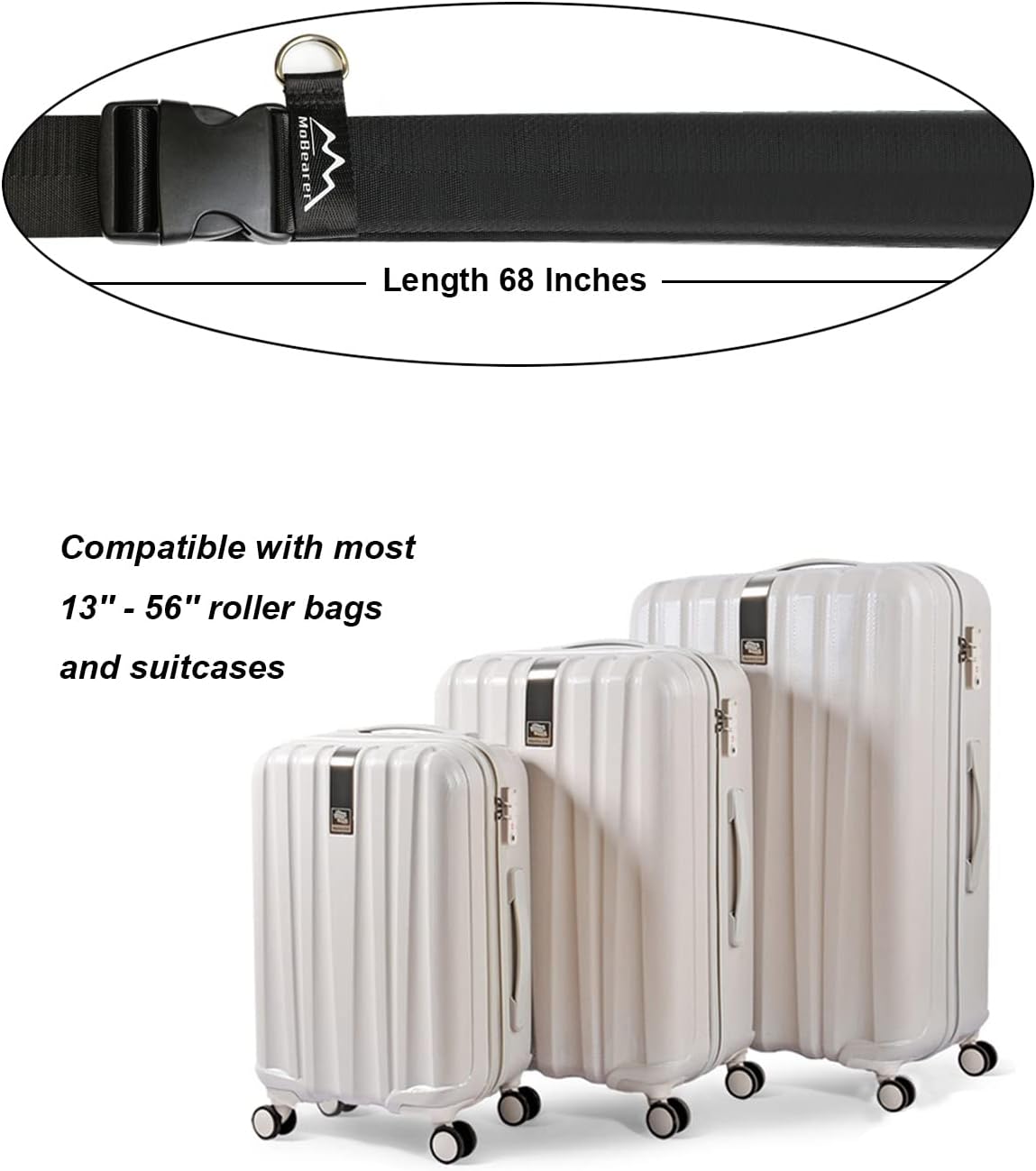 Car Seat Travel Belt to Suitcase,Car Seat Travel Strap to Convert Kid Car Seat and Carry-on Luggage into an Airport Car Seat Stroller,Safe Travel Solution for Transport