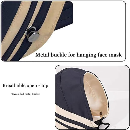 Sun Hats for Womens Wide Brim UV Protection Fishing Hats Packable Reversible - Image 3