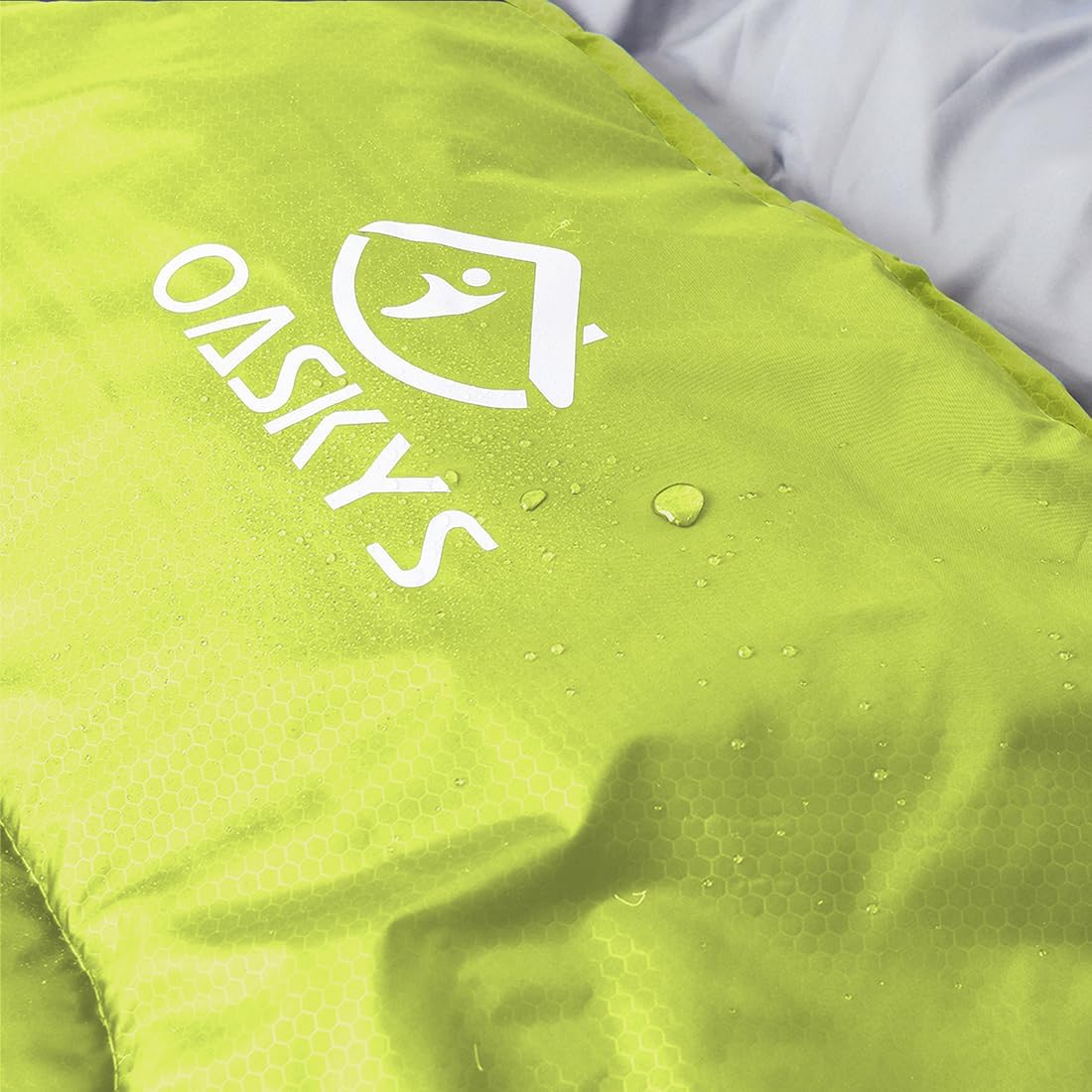 oaskys Camping Sleeping Bag - 3 Season Warm & Cool Weather - Summer Spring Fall Lightweight Waterproof for Adults Kids - Camping Gear Equipment, Traveling, and Outdoors