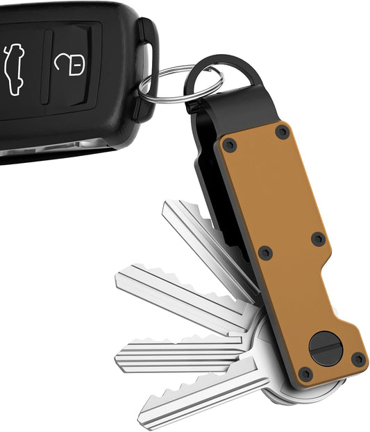 Key Organizer Minimalist Innovative Keyholder Compact Keys Organizer Smart KeyChain Secures 2-6 Keys