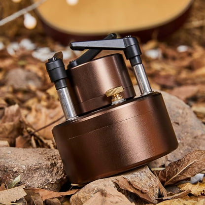 200ML Portable Backpacking Camping Stove with Windshield - Outdoor Alcohol Burning Jet Burner Set for Hiking, Trekking, Fishing, Hunting & Emergency Use