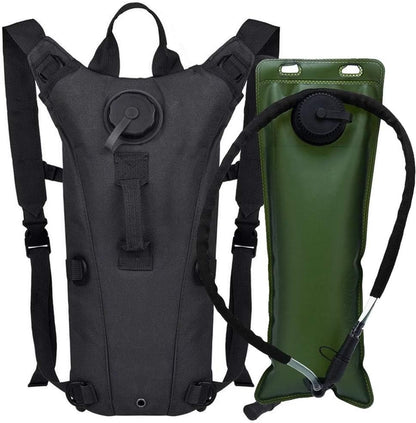 ATBP Running Hydration Vest Pack Tactical 3L Water Bladder Backpack Bag for Cycling Marathon Hiking Daypack Men & Women