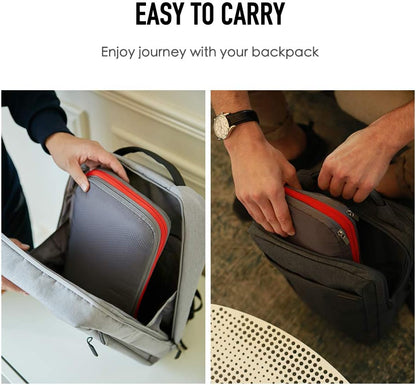 Bee Nesting Waterproof Compression Packing Cubes,Travel Packing organizers for Carry on Luggage,Backpacking, Suitcases