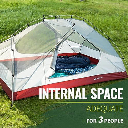 Forceatt Tent for 2 and 3 Person is Waterproof and Windproof, Camping Tent for 3 to 4 Seasons,Lightweight Aluminum Pole Backpacking Tent Can be Set Up Quickly,Great for Hiking