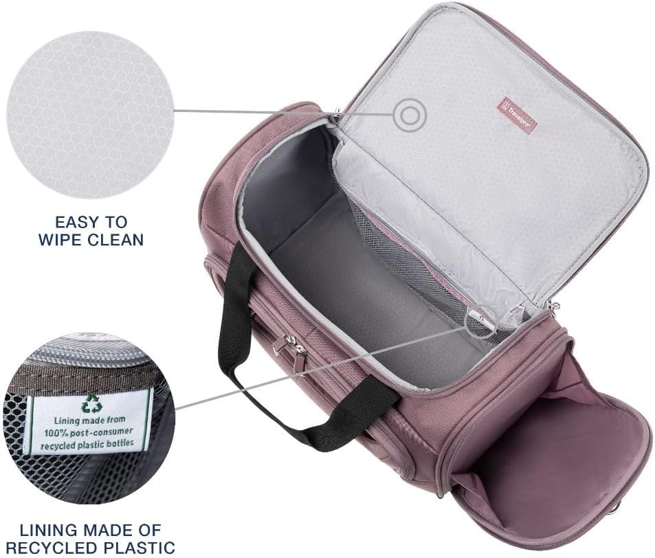 Travelpro Maxlite 5 Softside Lightweight Underseat Carry-On Travel Tote, Overnight Weekender Bag