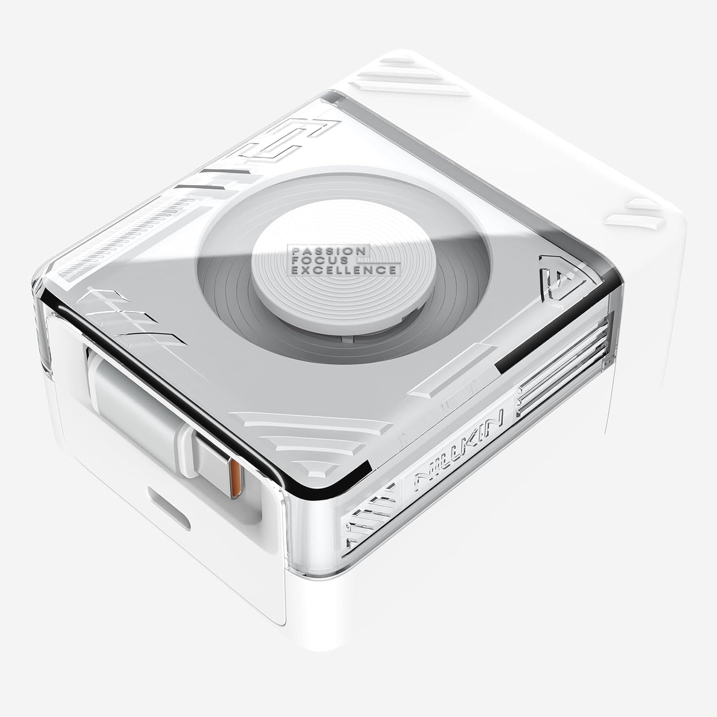 Nillkin FlexLine 65W for Retractable Wall Charger(GaN6), Dual-Port with 28.7in Retractable USB C Cable + 39.3in USB C Cable(Extra), iPhone Charger, MacBook, iPad, Samsung, Fast Charger - White