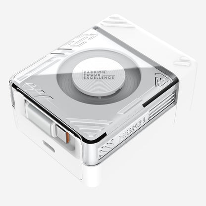 Nillkin FlexLine 65W for Retractable Wall Charger(GaN6), Dual-Port with 28.7in Retractable USB C Cable + 39.3in USB C Cable(Extra), iPhone Charger, MacBook, iPad, Samsung, Fast Charger - White