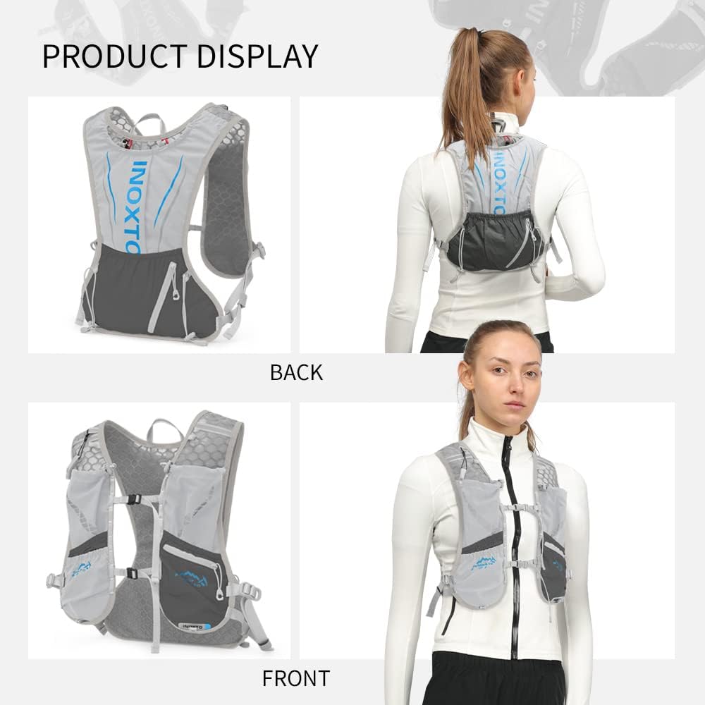 Running Hydration Vest for Men Women Water Backpack for Running 3L Running Hydration Pack for Trail Running Marathon Race Hiking