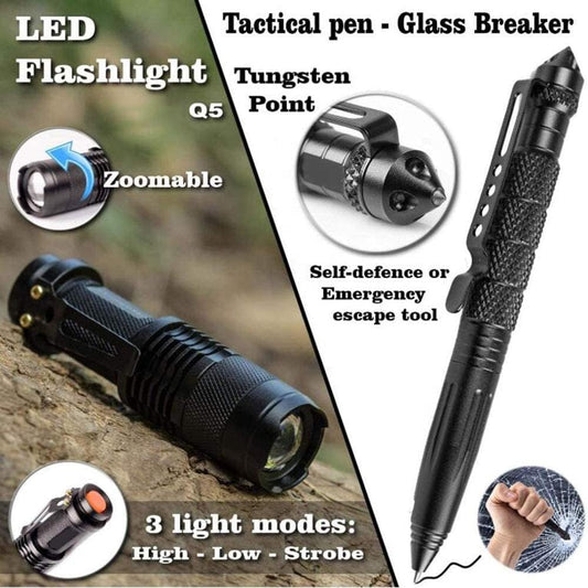 Outdoor Camping Survival Gear and Equipment, Survival Kits Fishing Hunting, Birthday Gifts for Men Dad Him Husband Boyfriend Teen Boy Camping Hiking