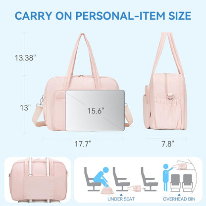 CLUCI Gym Bag for Women, Travel Duffle Bag Carry on Weekender Bags Puffer Tote Bag