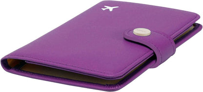 ZOPPEN Passport Holder Women, Passport Cover Travel Wallet Rfid Blocking Passport Wallet Cover Case Travel Essentials Document Organizer, Lilac Purple
