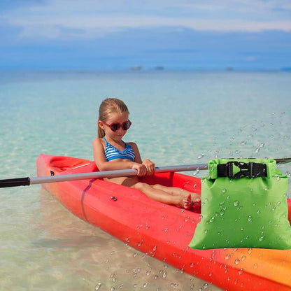 Pimoys 5 Pack Waterproof Dry Sacks, Lightweight Outdoor Dry Bags Ultimate Dry Bags for Kayaking Rafting Boating Camping (1.5L, 2.5L, 3.5L, 4.5L, 6L)