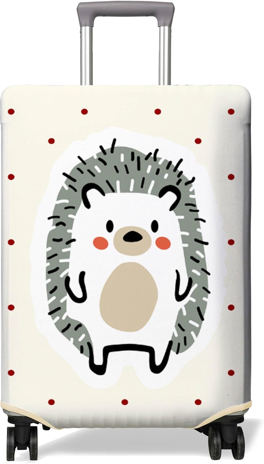 Travel Luggage Cover Suitcase Protector Fits 18-32 Inch Wheel Covers PatternedTravel Related Items Flower Luggage Protector Elastic S