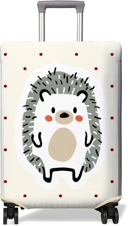 Travel Luggage Cover Suitcase Protector Fits 18-32 Inch Wheel Covers PatternedTravel Related Items Flower Luggage Protector Elastic S