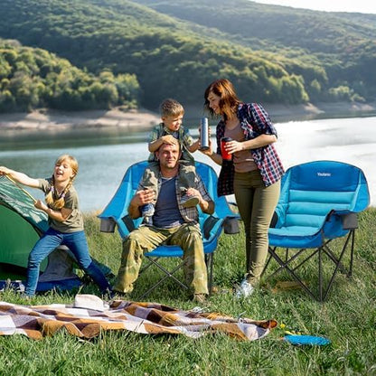 Youtanic Oversized Camping Chair, Portable Folding Camping Chairs