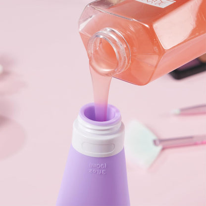 INSFIT Portable Travel Bottles, TSA Approved Leak Proof Containers for Toiletries, BPA Free Refillable Accessories for Shampoo, Body Wash, Liquids (4 Pack)