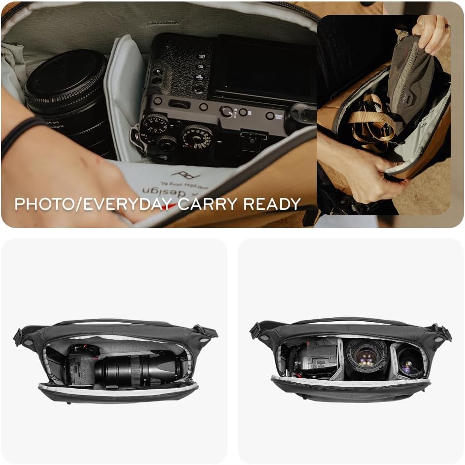 Peak Design Everyday Sling 3L, 6L and 10L