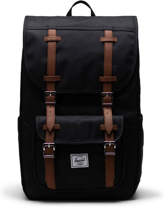 Herschel Supply Co. Little America Mid, Black, One Size