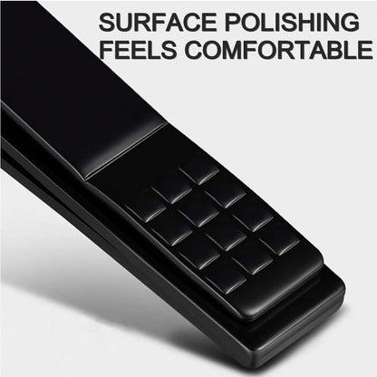 7pcs Manicure set, Nail Clippers Kit, Stainless Steel Manicure Kit, Nail Clipping Tools Portable Travel Grooming Kit, The Best Gift with Luxurious Case (Black-7)