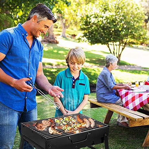 Folding Portable Barbecue Charcoal Grill