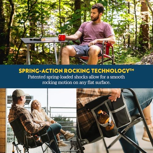 GCI Outdoor Freestyle Rocker XL Camping Chair - Indigo Blue
