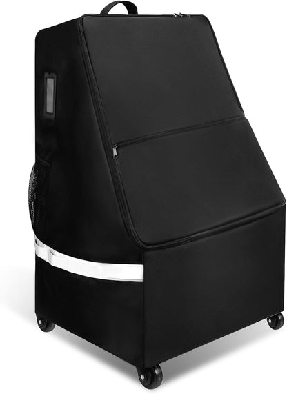 Upgrade Car Seat Travel Bag for Airplane With Wheels, Carseat Travel Bag for Airplane, Car Seat Travel Bag With Wheels, Wheeled CarSeat Travel Bag For Graco for Heavy-Duty Protection for Air Travel
