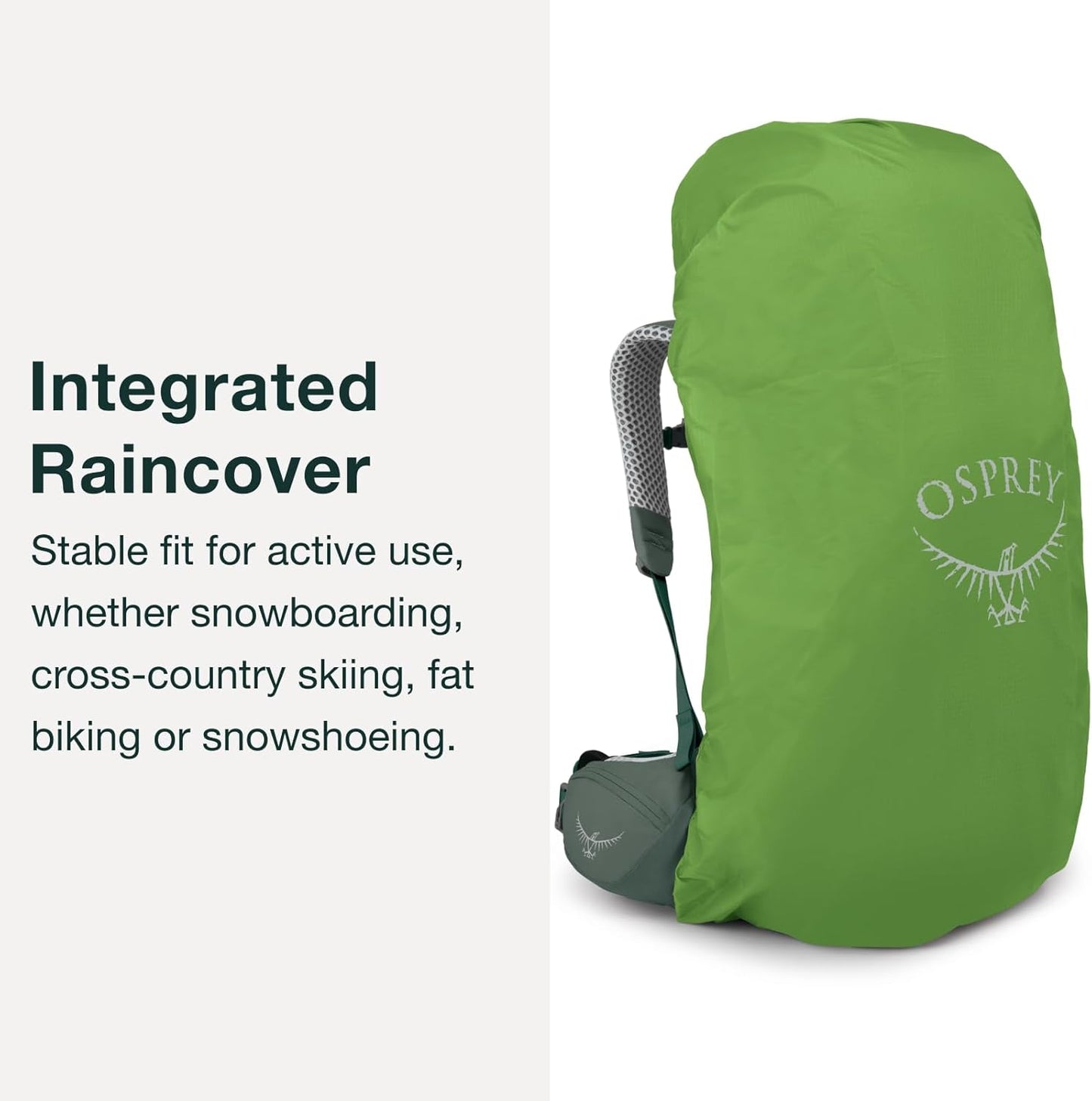 Osprey Atmos AG LT 50L Men's Backpacking Backpack, Night Shift/Scoria Blue, S/M