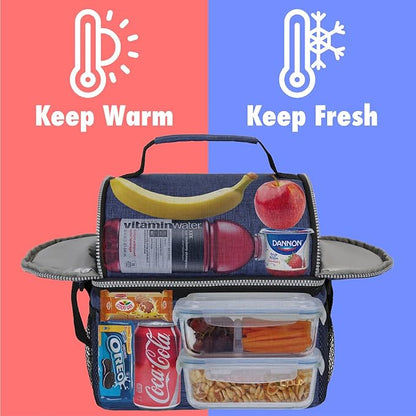 OPUX Lunch Box for Men, Adult Lunch Box Cooler, Insulated Lunch Bag Women - Image 2