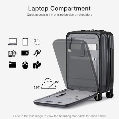 Hanke Grace Carry On Luggage - Image 10