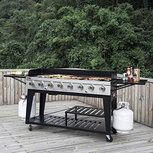 Royal Gourmet 8-Burner Gas Grill, 104,000 BTUs Liquid Propane Grill