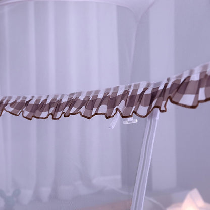 Large Mosquito Net Tent Canopy for Bed - Folding Portable Design Travel POP UP Netting, L80*W72*H60inch Queen King Size