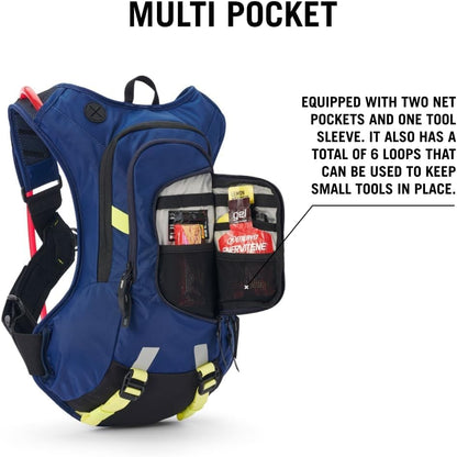 USWE Outlander Hydration Pack with Water Bladder, Hydration Backpack - Backpack for Cycling, MTB, Trail Running & More