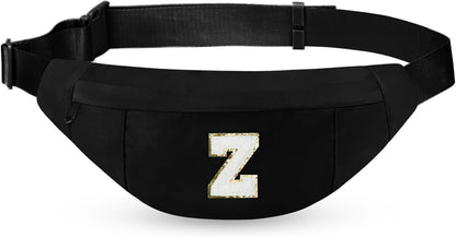 MAXTOP Large Crossbody Fanny Pack with 4-Zipper Pockets,Gifts for Enjoy Sports Festival Workout Traveling Running Casual Hands-Free Wallets Waist Pack Phone Bag Carrying All Phones