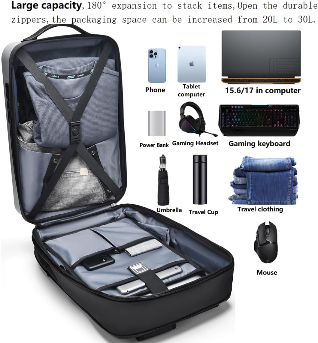 Starlink Mini Travel Bag, Anti-theft & Water-resistant Backpack for Starlink Dish and All Accessories, Fits for Camping, RV Trip 17 Inch