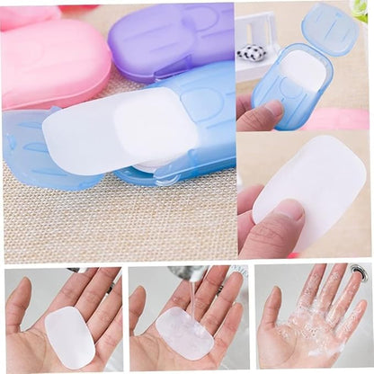 5 Boxes Eco Travel Soap Leaves, Portable Cleanser - Image 9