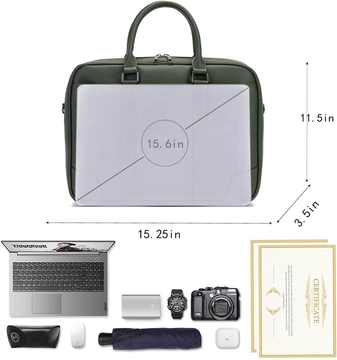 Accordian File Organizer with Handle,briefcase,15.6 in Laptop Bag Portable Document Organizer Handbags Back packs