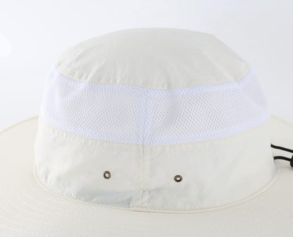 Home Prefer UPF 50+ Men's Sun Hat Wide Brim Bucket Hat UV Protection Hat for Mens Womens Beach Safari Gardening Golf Fishing
