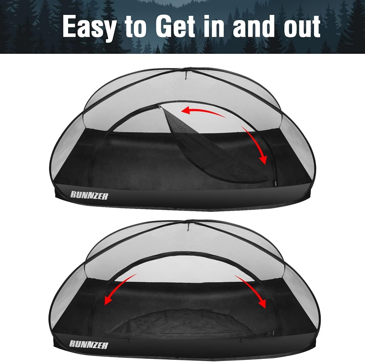 Single Person Pop Up Tent, 1 Person Mosquito Net Tent