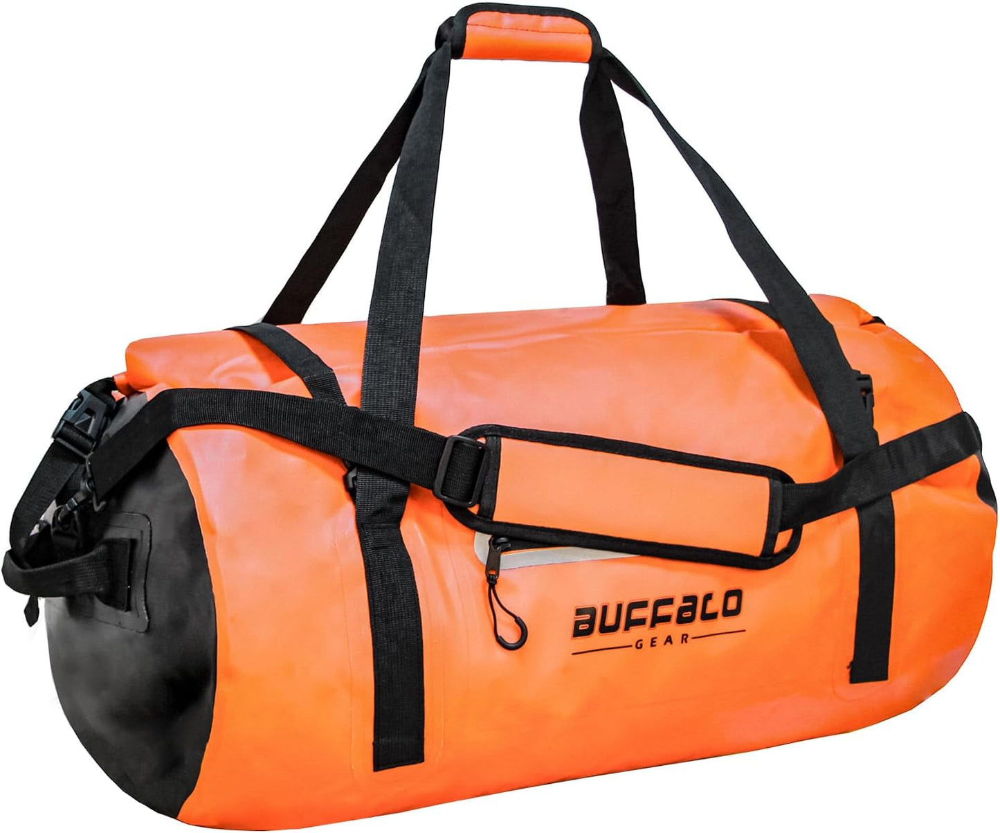 Buffalo Gear Waterproof Duffle Bag 40L 60L 80L Roll-top Dry Bag Heavy Duty Waterproof Duffel Travel Bag for Kayaking Rafting Boating Fishing Camping