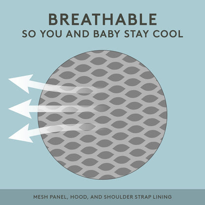 Baby Tula Explore Carriers - Breathable Baby Carrier Newborn to Toddler - Adjustable Toddler Carrier - Multiple Ergonomic Positions Front and Back - Ergonomic Fit for 7-45 lb - Mesh, Beyond