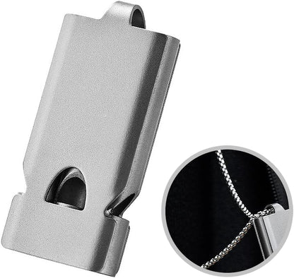 Whistle Emergency Whistles Keychain Rape Whistle Stainless Steel High Decibel Whistles … …