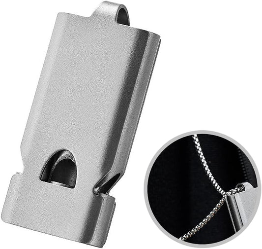 Whistle Emergency Whistles Keychain Rape Whistle Stainless Steel High Decibel Whistles … …