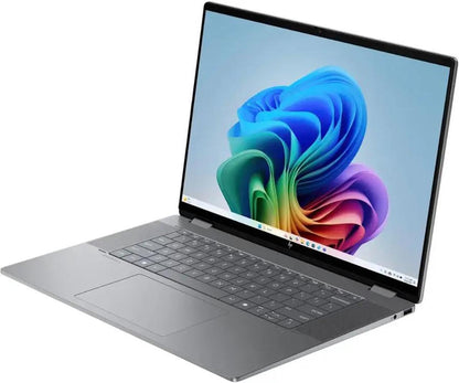 HP OmniBook X Flip 2-in-1 16" FHD+ Touch Screen Laptop |AMD Ryzen AI 5 340|AMD Radeon 840M | Copilot|Backlit|Meteor Silver| 16GB RAM DDR5 | 2TB SSD |Windows 11 Pro|Bundle with Microsoft Office 2021