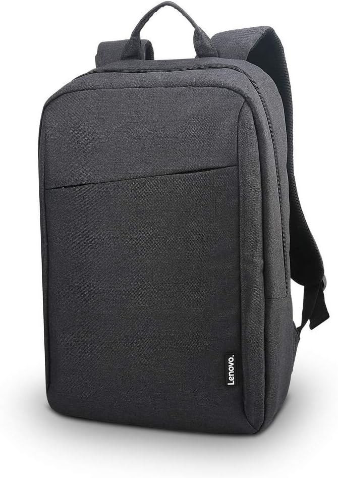 Lenovo 16” ECO Laptop Backpack - B210 - Travel Pack for Laptop or Tablet, Durable, Water-Repellent, Made from Recycled Material, Lightweight, Sleek Design for Travel, Business, Casual Backpack - Black