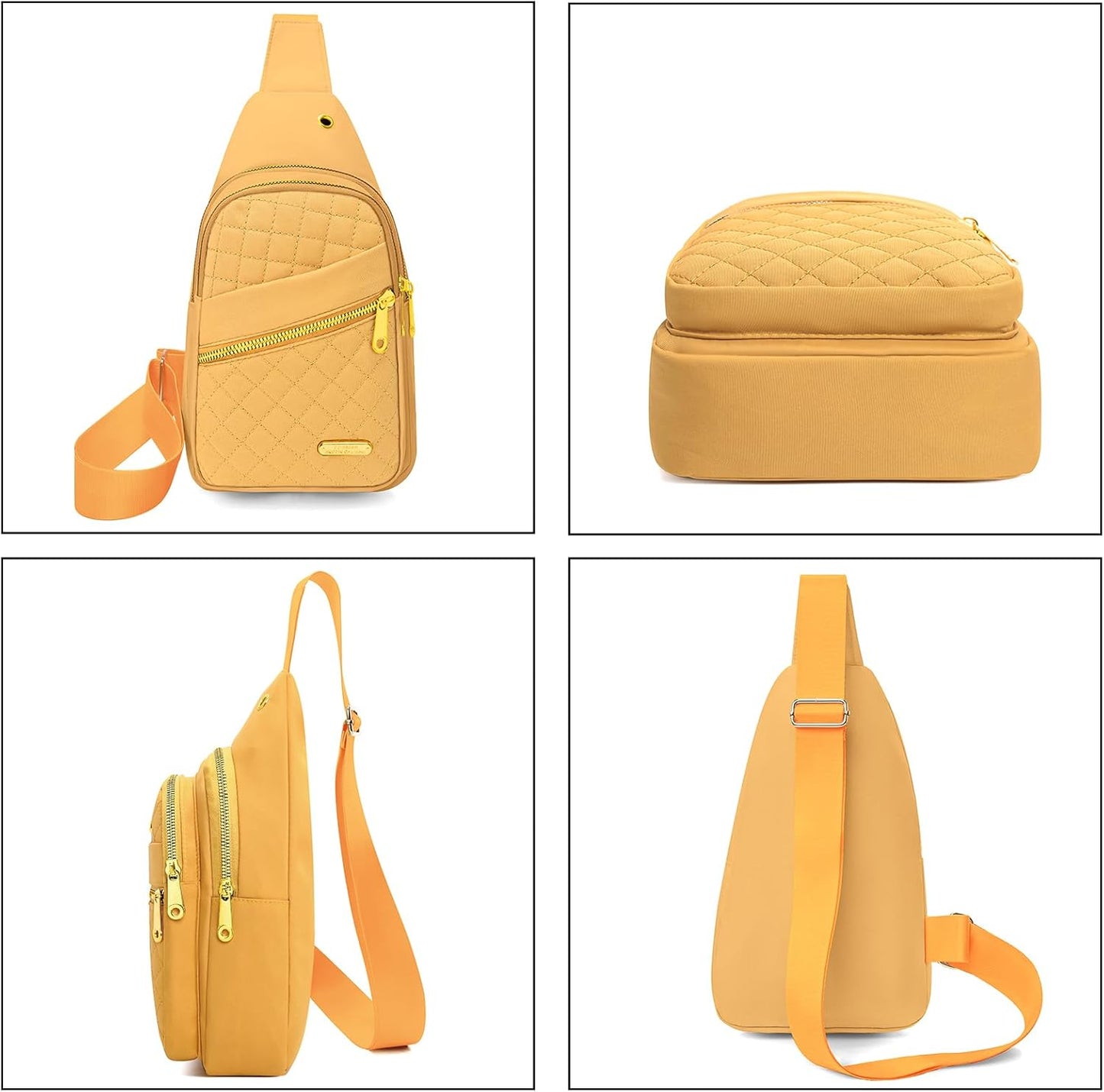 Small Sling Bag For Women Men Casual Crossbody Sling Backpack