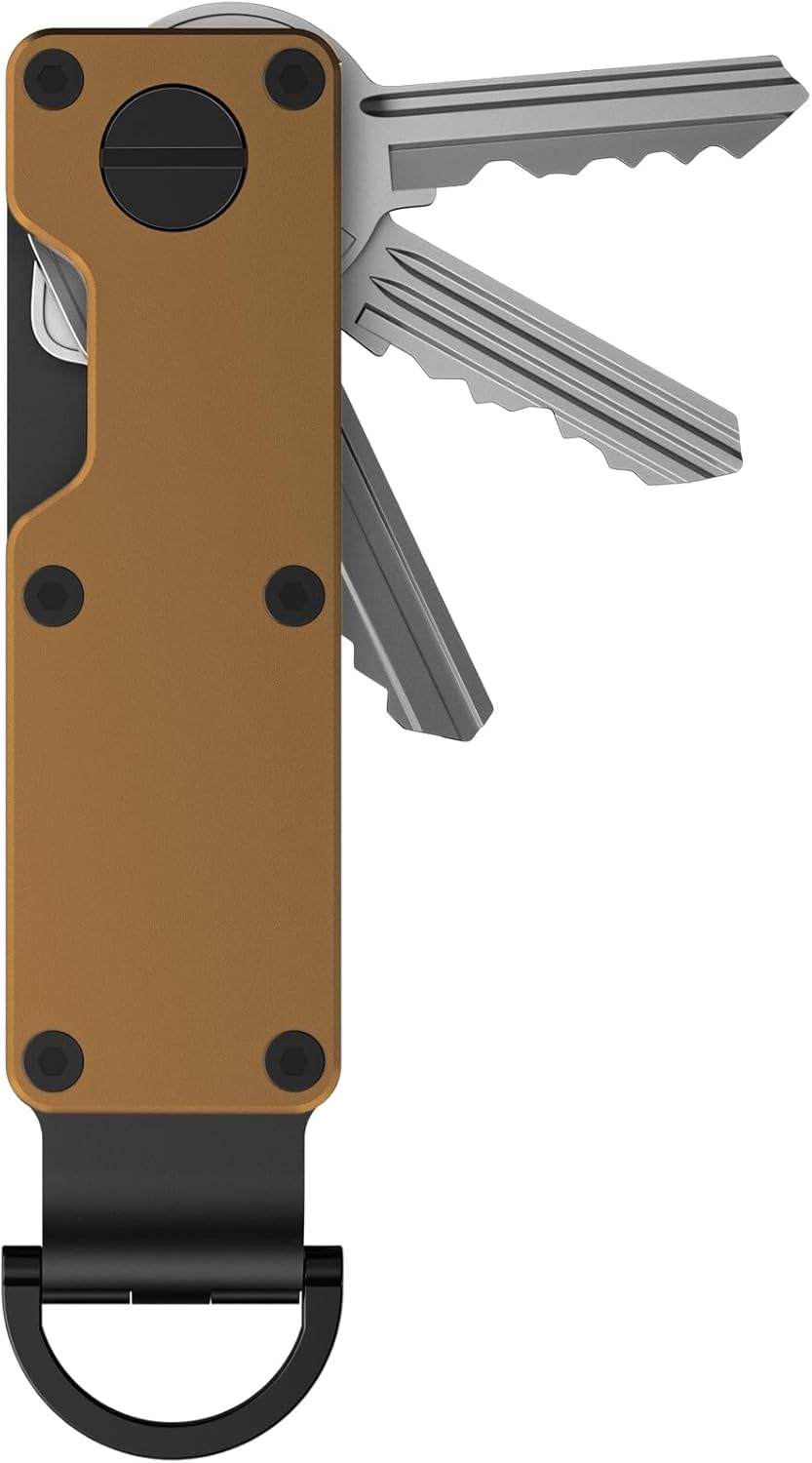 Key Organizer Minimalist Innovative Keyholder Compact Keys Organizer Smart KeyChain Secures 2-6 Keys