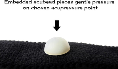 AcuBalance Motion Sickness Bracelets – Comfortable Waterproof Acupressure Band for Natural Nausea Relief, Ideal for Travel (Pair), Pink (XSmall 5)