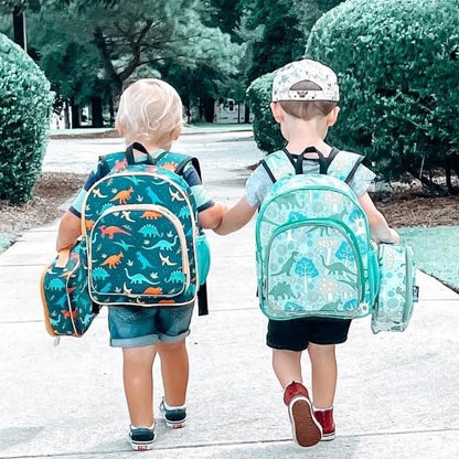 Wildkin 12-inch Kids Backpack – Padded, Adjustable, Ideal for Daycare & Travel - Jurassic Dinosaurs
