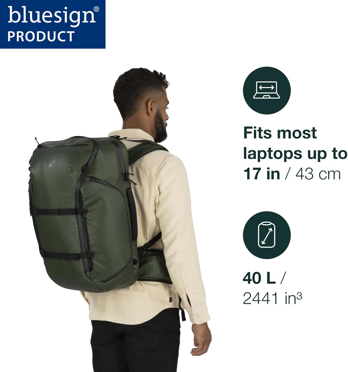 Osprey Archeon 40L Travel Pack, Scenic Valley