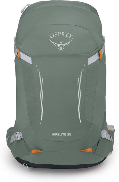 Osprey Hikelite 28L Unisex Hiking Backpack, Pine Leaf Green, M/L